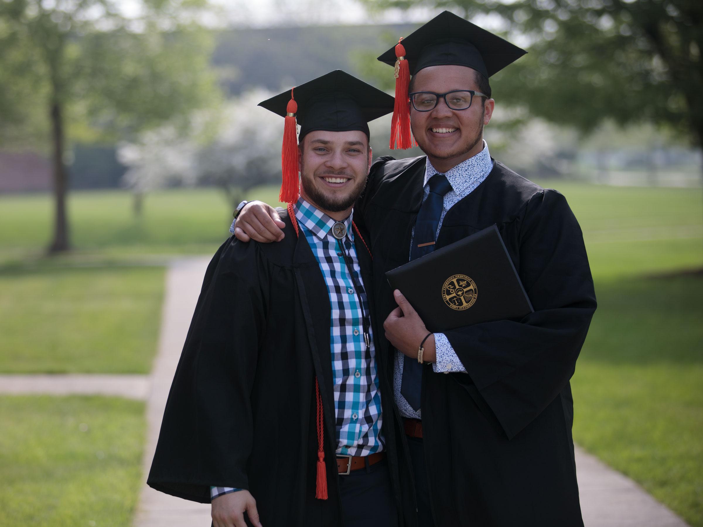 students graduate from Ohio Northern University